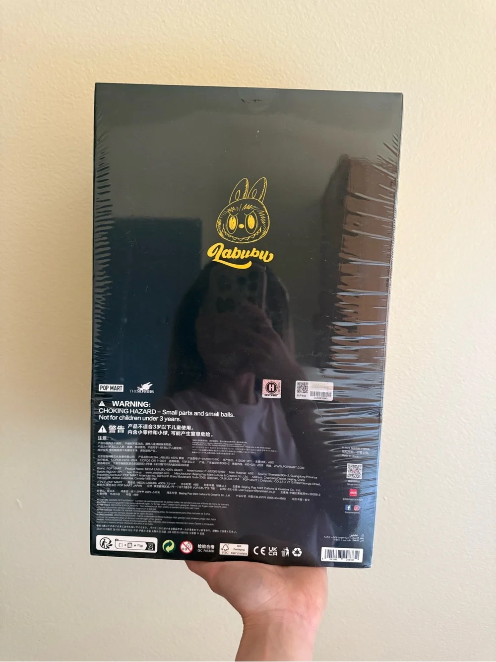 The Monster Labubu Sketch 400% - AUTHENTIC - SEALED